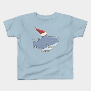 Santa Jaws Kids T-Shirt